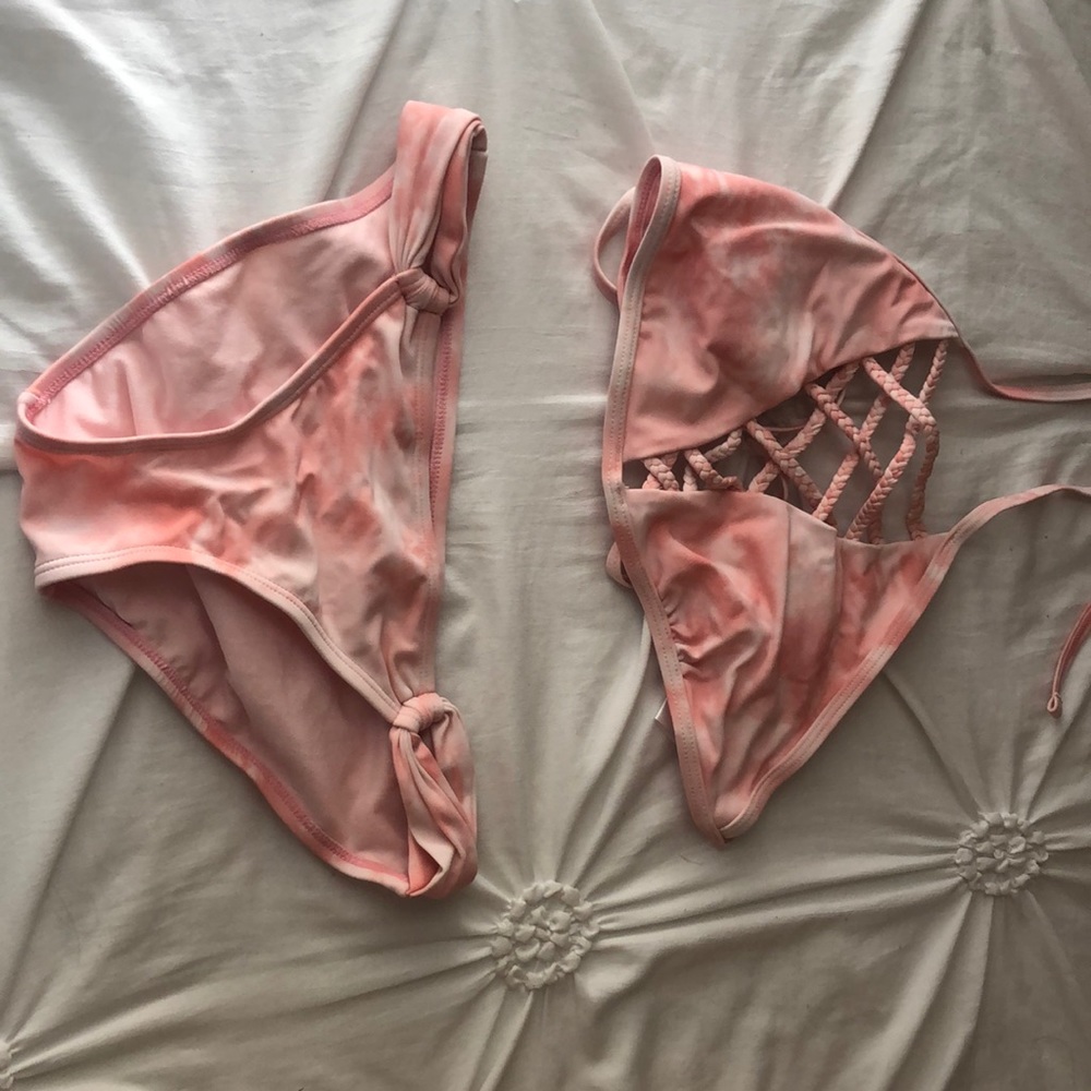 Pink bikini